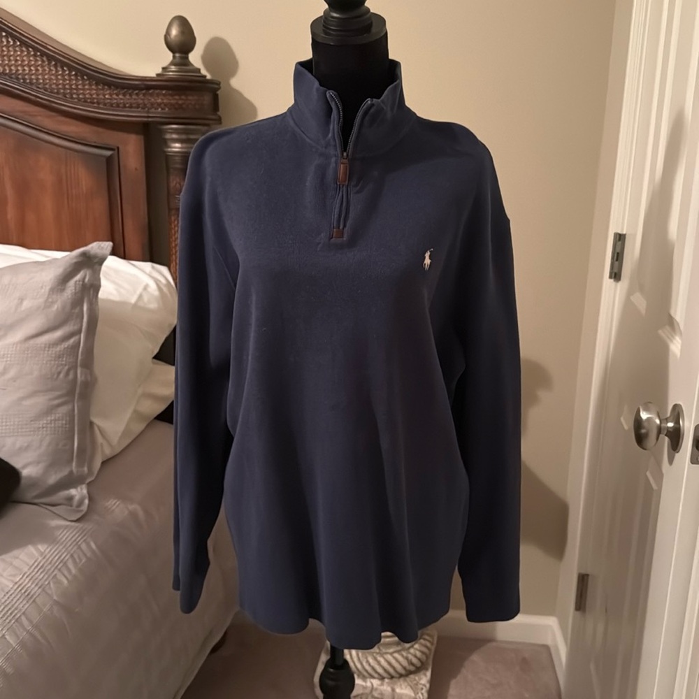Polo by Ralph Lauren men’s pull over XL Blue